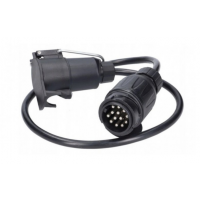 ADAPTER PRZEJŚCIÓWKA 13/7 Z PRZEWODEM 80CM  12V