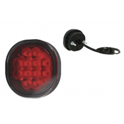 Lampa tylna przeciwmgłowa LED 12V, 1-funkcyjna, przewód o długości 0,5