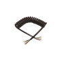 PRZEWÓD SPIRALNY 7-ŻYŁ 6x0,75+1x1 mm DŁUGOŚĆ 1,8-2m 7 PIN 12V-24V KABEL SPRĘŻYNOWY