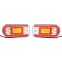 LAMPY TYLNE LEDOWE FT-130 NT KOMPLET PRAWA+LEWA