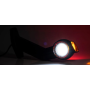 LAMPY OBRYSOWE GABARYTOWA LED KOMPLET 3-FUNKCYJNA FT-140 F