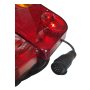 GOTOWY ZESTAW LAMP ŚWIATŁA DO PRZYCZEP PRZEWÓD 7M WTYCZKA 13 PIN