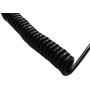 PRZEWÓD SPIRALNY 7-ŻYŁ 6x0,75+1x1 mm DŁUGOŚĆ 1,8-2m 7 PIN 12V-24V KABEL SPRĘŻYNOWY