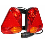 GOTOWY ZESTAW LAMP ŚWIATŁA LAMPY DO PRZYCZEP 7 PIN