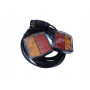 Zestaw lamp świateł LED diod do przyczep lawet +6m