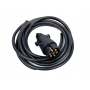 ZESTAW LAMP TYLNYCH DO PRZYCZEP + ODBLASKI WTYCZKA 7 PIN KABEL 5M