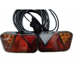 GOTOWY ZESTAW LAMP FT-270 LED PRZYCZEP 13 PIN