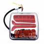 Lampy tylne komplet, lampy LED z dynamicznym kirunkowskazem 12/24 V
