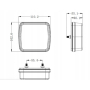 Lampy tylne komplet, lampy LED z dynamicznym kirunkowskazem 12/24 V