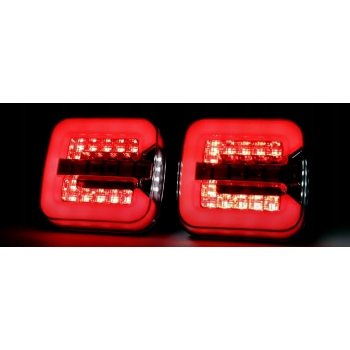 ŚWIATŁA PRZYCZEPY LAMPY LED MAGNES BEZPRZEWODOWE