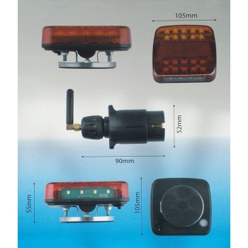 ZESTAW LAMP LAMPY LED BEZPRZEWODOWE MAGNES WI-FI