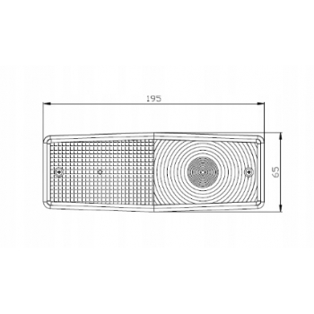 KLOSZ LAMPA TYLNA FT-007