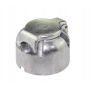 GNIAZDO ALUMINIOWE 7PIN + PODKŁADKA GUMOWA