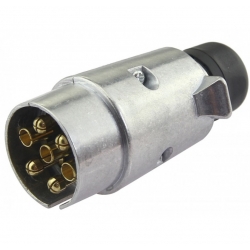 WTYCZKA GNIAZDA DO ŚWIATEŁ PRZYCZEPY ALUMINIOWA 7 PIN