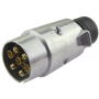 WTYCZKA GNIAZDA DO ŚWIATEŁ PRZYCZEPY ALUMINIOWA 7 PIN