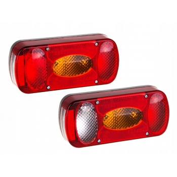 LAMPY ZESTAW DO PRZYCZEPY LAMPA DO MONTAŻU 13 pin