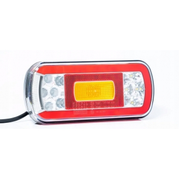 ZESTAW LAMPA TYLNA PRZYCZEPY LAWETY LED DIODOWA