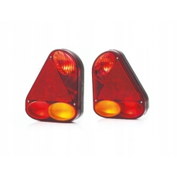 LAMPY TYLNE ŚWIATŁO DO PRZYCZEP KOMPLET
