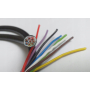 PRZEWÓD ELEKTRYCZNY KABEL 8-żyłowy YLY-S 7x1+1,5mm SAMOCHODOWY LINKA CZARNY