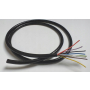 PRZEWÓD ELEKTRYCZNY KABEL 8-żyłowy YLY-S 7x1+1,5mm SAMOCHODOWY LINKA CZARNY