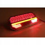 ZESTAW LAMP ŚWIATEŁ LED PRZYCZEP 12-24V PŁYWAJĄCY KIERUNEK