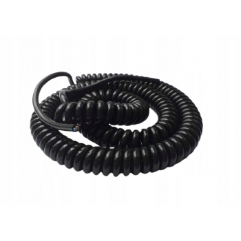 KABEL PRZEWÓD SPIRALNY 2-ŻYŁ OMY 2x0,75 12-24V 4 M