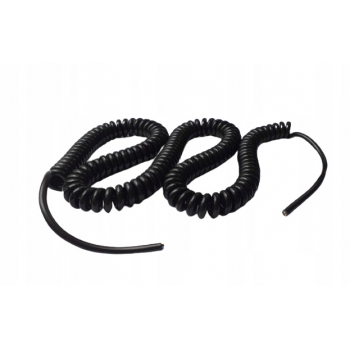 KABEL PRZEWÓD SPIRALNY 2-ŻYŁ OMY 2x0,75 12-24V 4 M