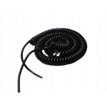 KABEL PRZEWÓD SPIRALNY 2-ŻYŁ OMY 2x0,75 12-24V 4 M