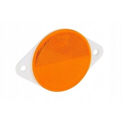 ODBLASK DO PRZYCZEP PRZYKRĘCANY ŻÓŁTY OKRĄGŁY 78mm Z MOCOWANIEM NA 2 ŚRUBY ODBLASK DO PRZYCZEP PRZYKRĘCANY ŻÓŁTY OKRĄGŁY 78mm Z MOCOWANIEM NA 2 ŚRUBY