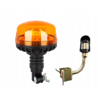 LAMPA BŁYSKOWA KOGUT 36 LED 12/24V + TRZPIEŃ TYP O