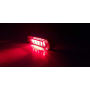 LAMPA OBRYSOWA LEDOWA CZERWONA 12/24V 4xLED TYŁ