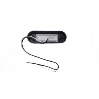 LAMPA OBRYSOWA LEDOWA BIAŁA PRZEDNIA 12/24V 4xLED