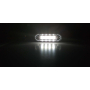 LAMPA OBRYSOWA LEDOWA BIAŁA PRZEDNIA 12/24V 4xLED