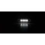 LAMPA OBRYSOWA LEDOWA BIAŁA PRZEDNIA 12/24V 4xLED