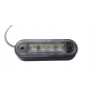 LAMPA OBRYSOWA LEDOWA BIAŁA PRZEDNIA 12/24V 4xLED