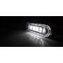 LAMPA OBRYSOWA LEDOWA BIAŁA PRZEDNIA 12/24V 4xLED