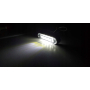 LAMPA OBRYSOWA LEDOWA BIAŁA PRZEDNIA 12/24V 4xLED