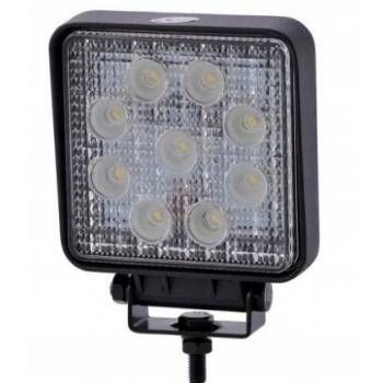 LAMPA ROBOCZA REFLEKTOR 9 LED 27W 12-24V SZPERACZ