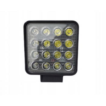 LAMPA ROBOCZA HALOGEN 16 LED 12/24V SZPERACZ REFLEKTOR