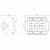 LAMPA ROBOCZA PANEL 12 LED ŚWIATŁO ROBOCZE FLOOD REFLEKTOR 12/24V 1000 LM