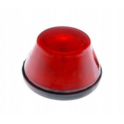LAMPA OBRYSOWA CZERWONA NISKA OKRĄGŁA LAMPA POZYCYJNA TYLNA STOPU HAMOWANIA