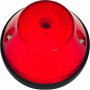 LAMPA OBRYSOWA CZERWONA NISKA OKRĄGŁA LAMPA POZYCYJNA TYLNA STOPU HAMOWANIA