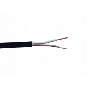 PRZEWÓD KABEL PŁASKI 2-żyłowy 2x0,75 DO ŁĄCZENIA LAMP PRZYCZEPY PROSTOKĄTNY