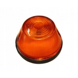 LAMPA OBRYSOWA ŻÓŁTA NISKA OKRĄGŁA OBRYSÓWKA BOCZNA NA ŻARÓWKĘ