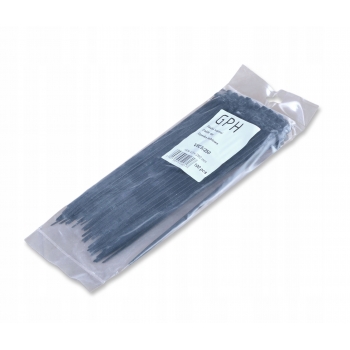 OPASKI KABLOWE ZACISKOWE TRYTYTKI 4,8 mm x 250 mm 100 szt. CZARNE UV MOCNE