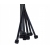 OPASKI KABLOWE ZACISKOWE TRYTYTKI 4,8 mm x 250 mm 100 szt. CZARNE UV MOCNE