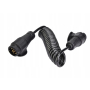 KABEL SPIRALNY PRZEDŁUŻACZ PRZYCZEP WTYCZKI 13 PIN PRZEDŁUŻACZ 1,8m