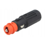 WTYCZKA ZAPALNICZKI SAMOCHODOWEJ PROSTY 12-24V DC dioda LED 15A ADAPTER