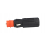 WTYCZKA ZAPALNICZKI SAMOCHODOWEJ PROSTY 12-24V DC dioda LED 15A ADAPTER