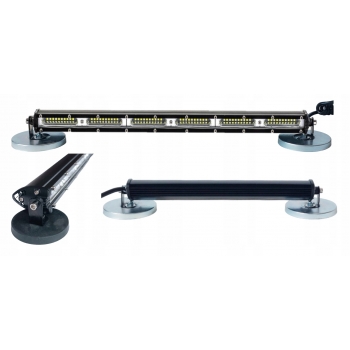 LAMPA ROBOCZA PANEL 60 LED ŚWIATŁO DROGOWE NA MAGNES WTYCZKA ZAPALNICZKI
